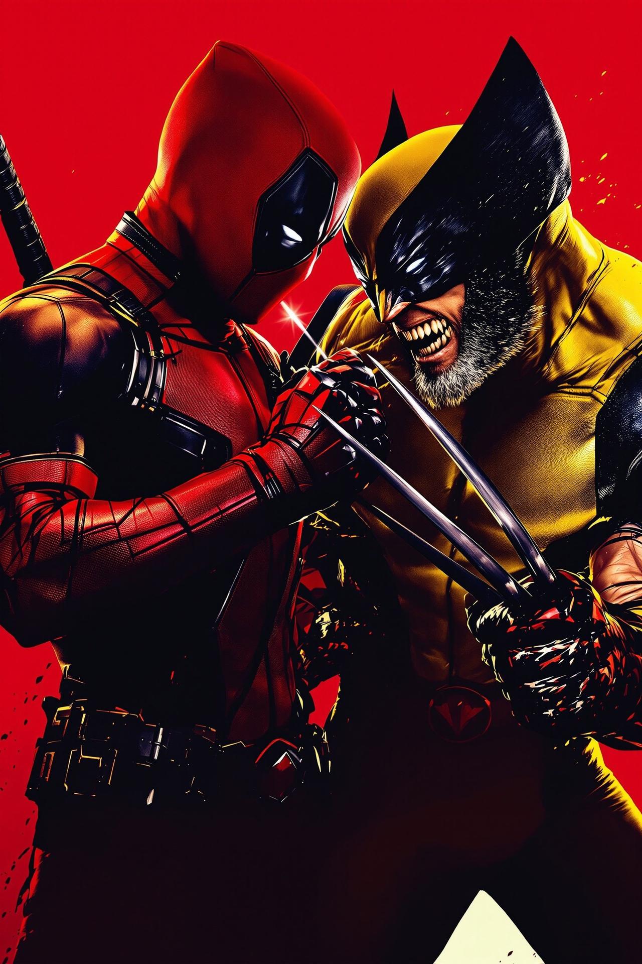 麻豆影院 死侍与金刚狼 海报 动作 喜剧 科幻 Deadpool & Wolverine
